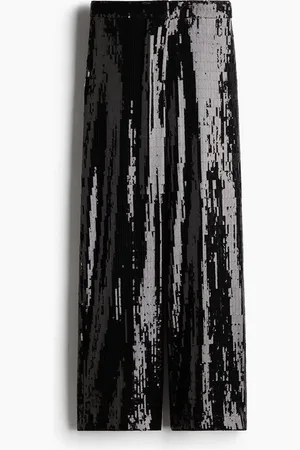 H&M Paljettikoristeiset housut