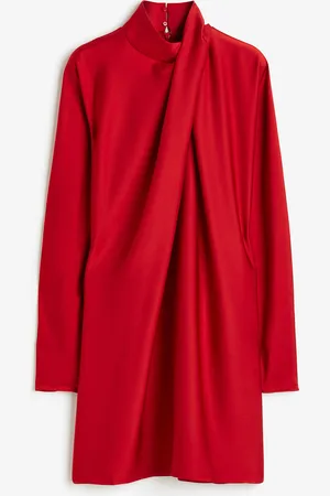H&M Poimutettu mekko