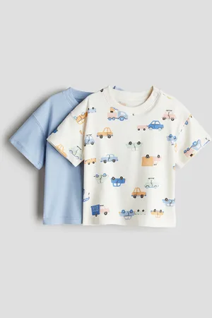 H&M 2 kpl puuvillaisia T-paitoja