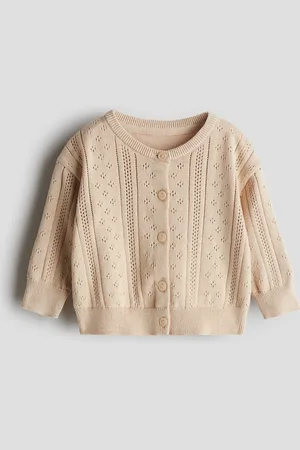 H&M Puuvillainen kuvioneuletakki