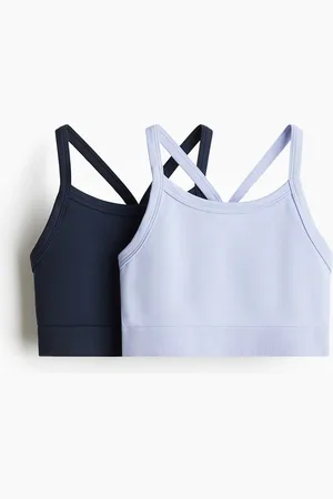H&M 2 kpl seamless-treenitoppeja DryMove™