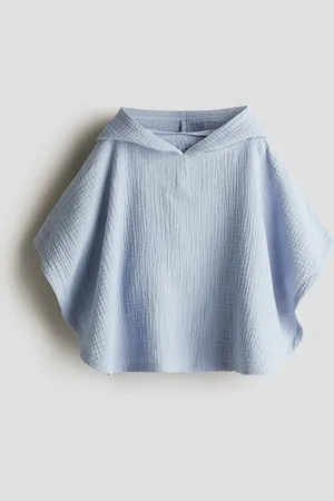 H&M Puuvillamusliininen kylpyponcho