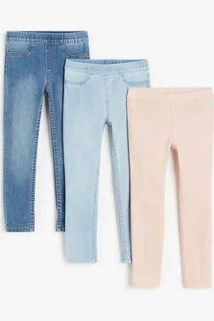 H&M 3 kpl denimjeggingsejä