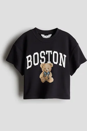 H&M Lyhyt painokuvallinen pusero