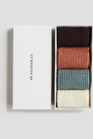 H&M 4 paria villasekoitteisia sukkia