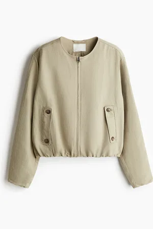 H&M Pellavasekoitteinen lentäjäntakki