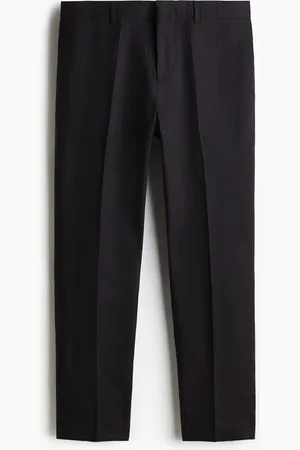 H&M Pellavaiset puvunhousut Slim Fit