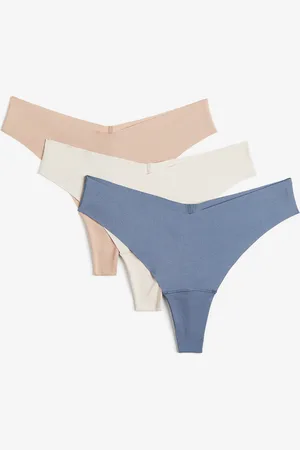 H&M 3 kpl näkymättömiä brazilian-alushousuja