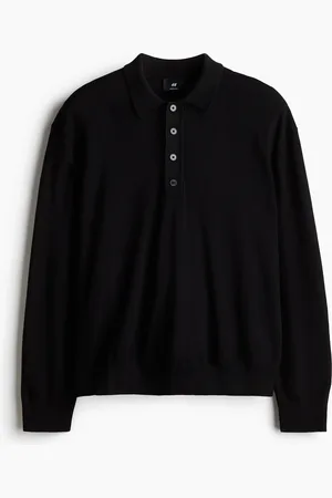 H&M Tiheäneuloksinen pikeepaita Regular Fit