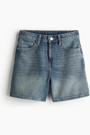 H&M Farkkushortsit Mom High