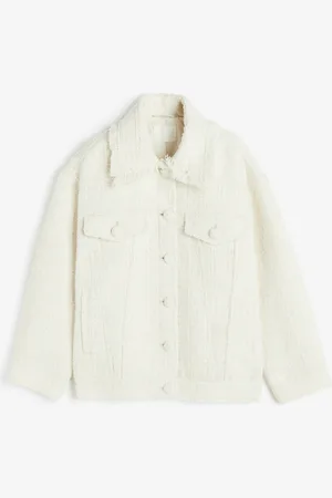 H&M Kuviopintainen kangastakki
