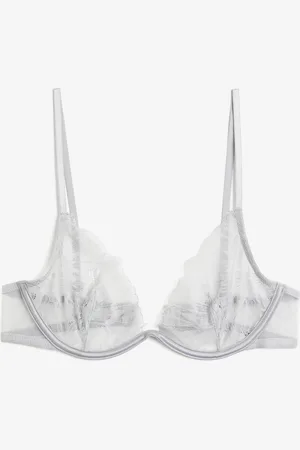 H&M Pehmustamattomat kaarituelliset pitsirintaliivit