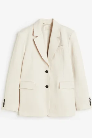 H&M Yksirivinen pellavableiseri