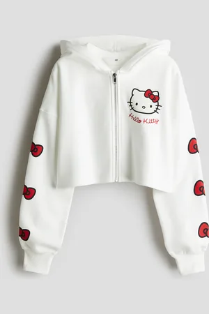 H&M Kuvallinen vetoketjuhuppari