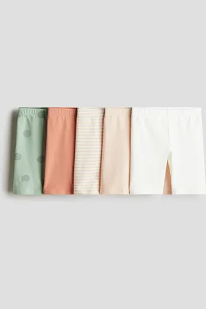 H&M 5 kpl puuvillaisia pyöräilyshortseja