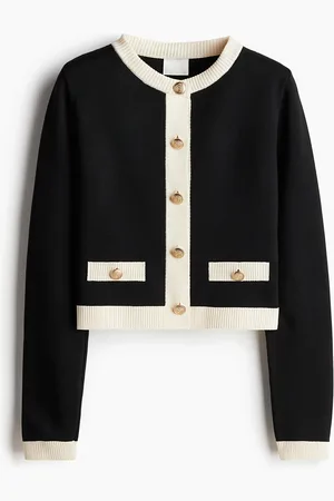 H&M Tiheäneuloksinen takki