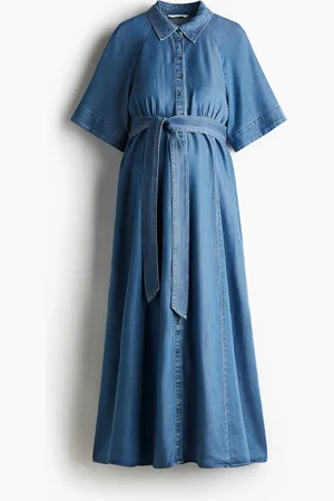 H&M MAMA Solmuvöinen farkkumekko