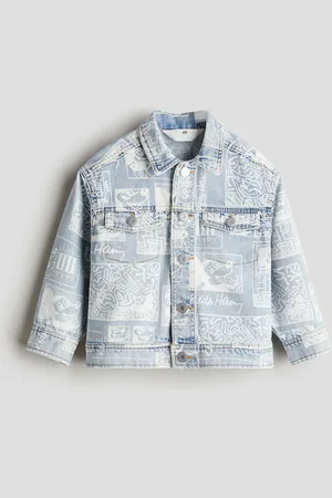 H&M Kuviollinen farkkutakki
