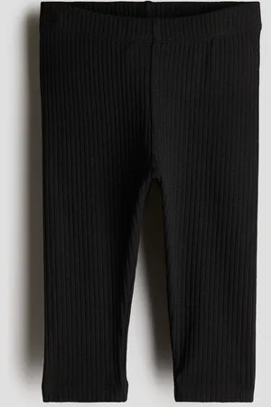 H&M Ribatut puuvillaiset leggingsit
