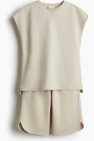 H&M Kaksiosainen trikoinen treenisetti