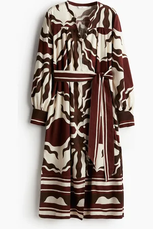 H&M Solmuvöinen kaftaanimekko