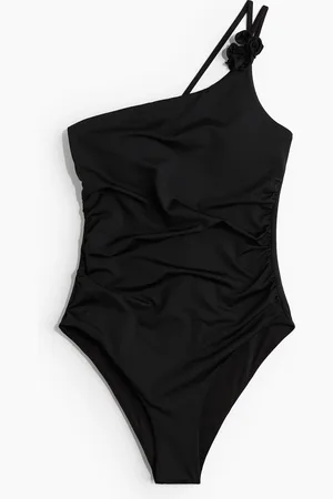 H&M One shoulder -uimapuku pehmustetuin kupein