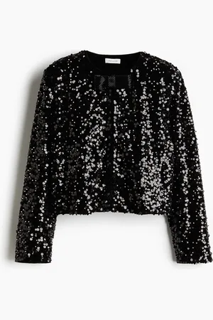 H&M Paljettikoristeinen takki