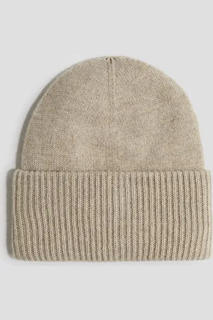 H&M Kashmirsekoitteinen ribbineulepipo