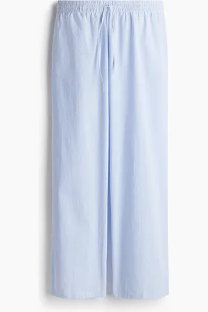 H&M Säätönyörilliset seersucker-housut