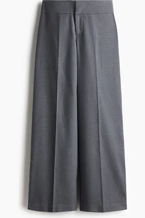 H&M Huolitellut väljät housut