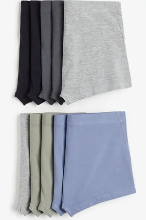 H&M 10 kpl lyhyitä puuvilla-alushousuja