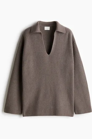H&M Kauluksellinen neulepusero