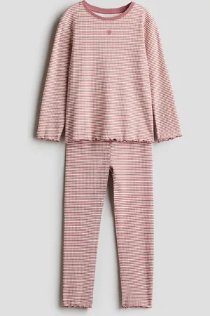 H&M Ribattu puuvillapyjama