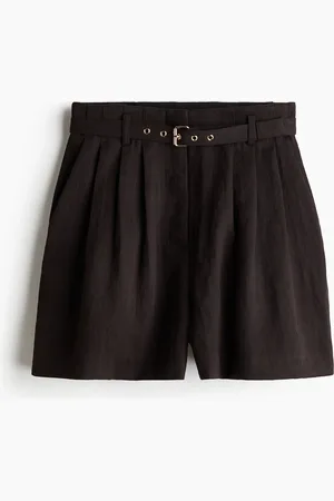 H&M Vyölliset paperipussishortsit