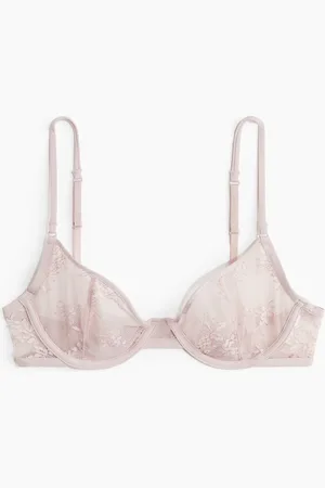 H&M Pehmustamattomat kaarituelliset pitsirintaliivit
