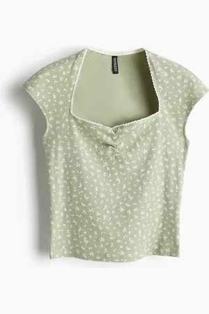 H&M Ribattu sydänpääntiepusero