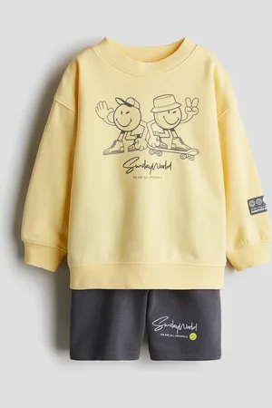 H&M Kaksiosainen painokuvioinen collegesetti