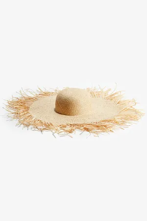 H&M Hapsureunainen olkihattu