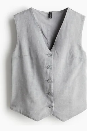 H&M Pellavasekoitteinen pukuliivi