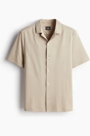 H&M Pimapuuvillainen laakakauluspaita Regular Fit