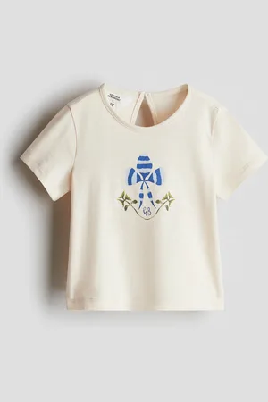 H&M Painokuvallinen puuvillapusero