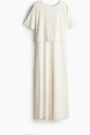 H&M MAMA Ribattu imetysmekko