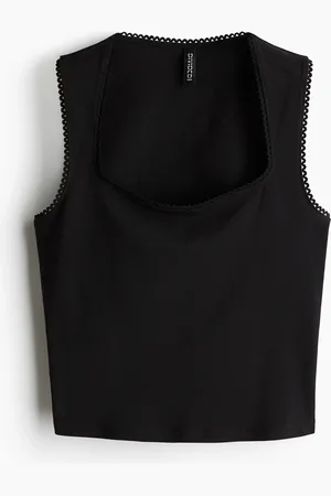 H&M Nirkkoreunainen toppi