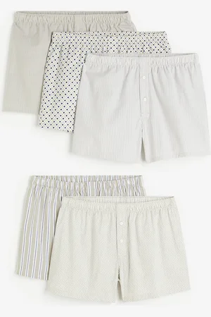 H&M 5 kpl puuvillakankaisia boksereita