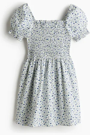 H&M Smokkirypytetty popliinimekko
