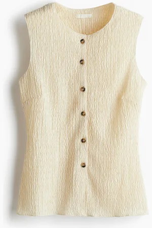 H&M Kuviopintainen trikooliivi