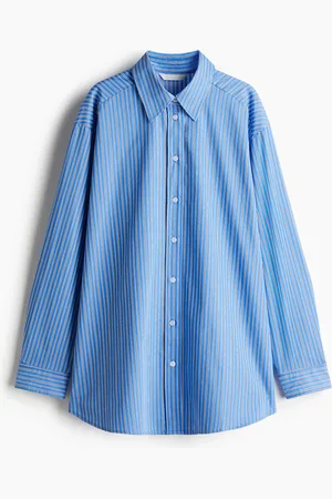 H&M Oversize-popliinipaita