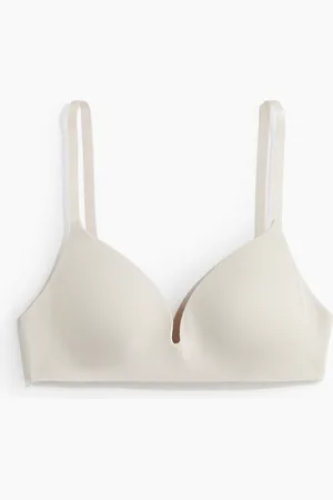 H&M Pehmustetut kaarituettomat mikrokuiturintaliivit