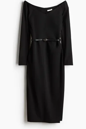 H&M Vyöllinen off shoulder -mekko