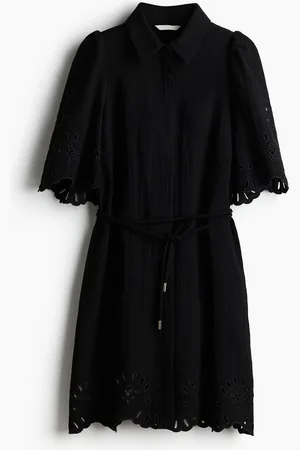 H&M Broderie anglaise -mekko